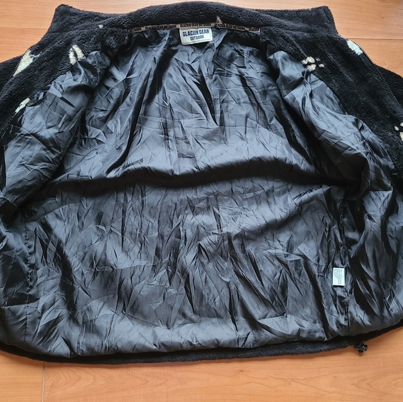 Vintage 90s Moose Wilderness Fleece Zip Up Jacket - Picture 12 of 16